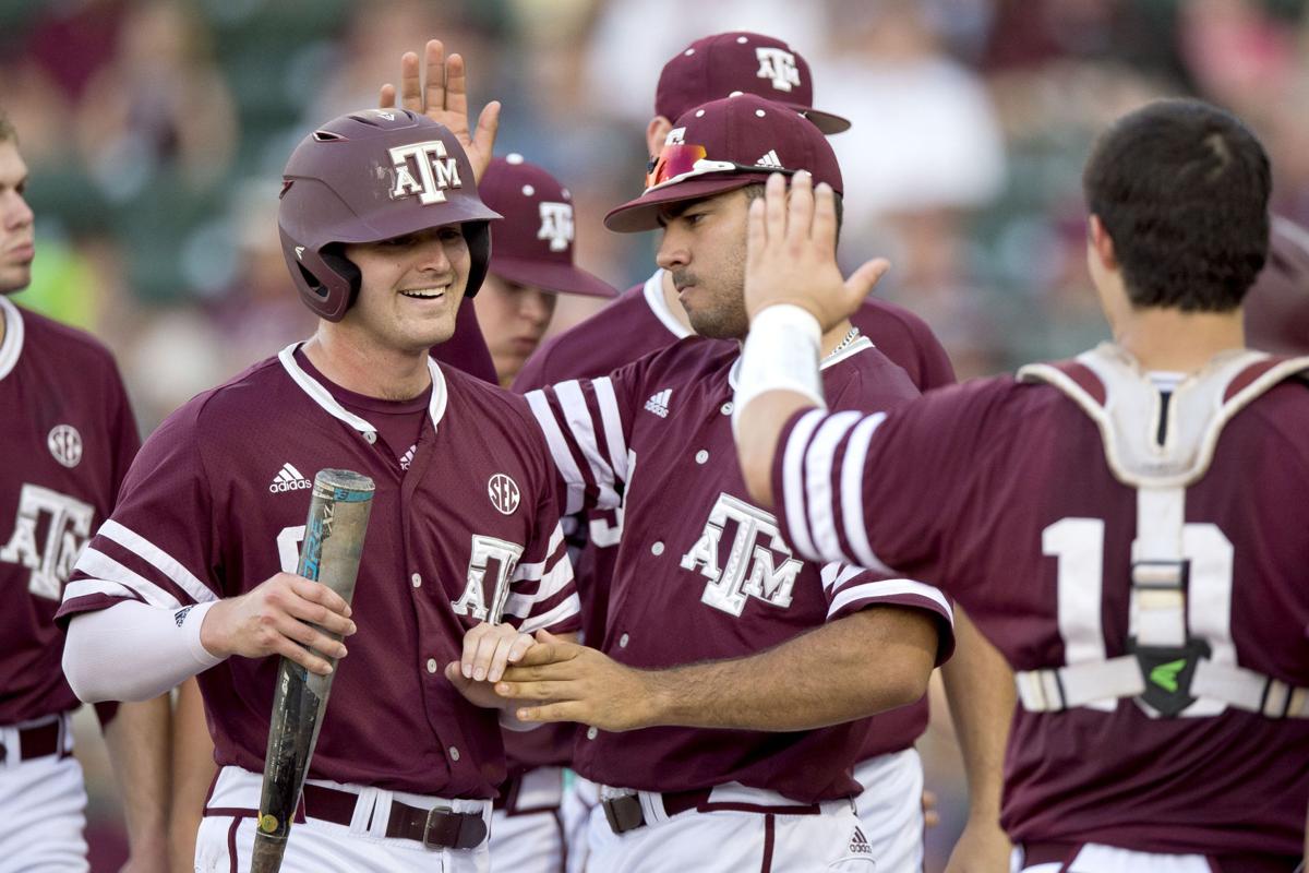 Bottom of lineup helps Aggie baseball team beat Patriots