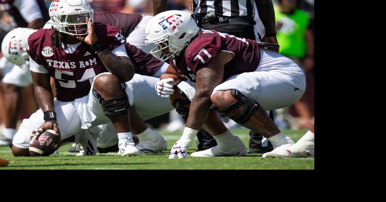 A&M's offensive line could hold the key to the season