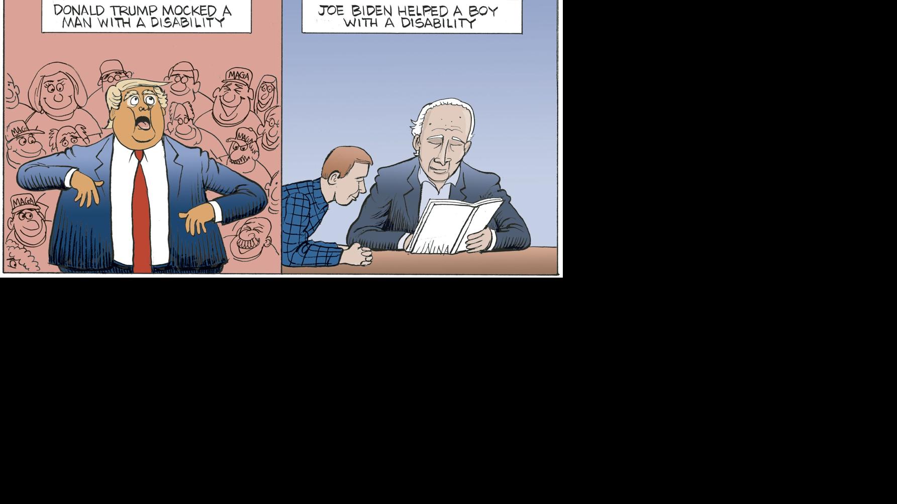 Bruce Plante Cartoon Trump Vs Biden Cartoons Theeagle Com