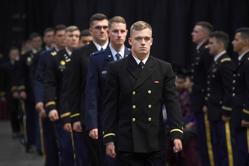 Texas A&M recognizes record number of graduates; 48 Corps cadets