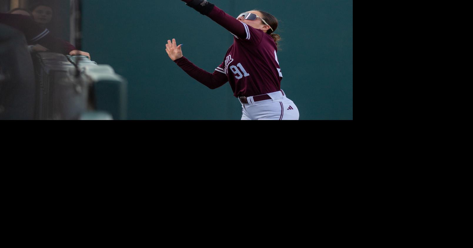 A&M softball's bats come alive late in season opener