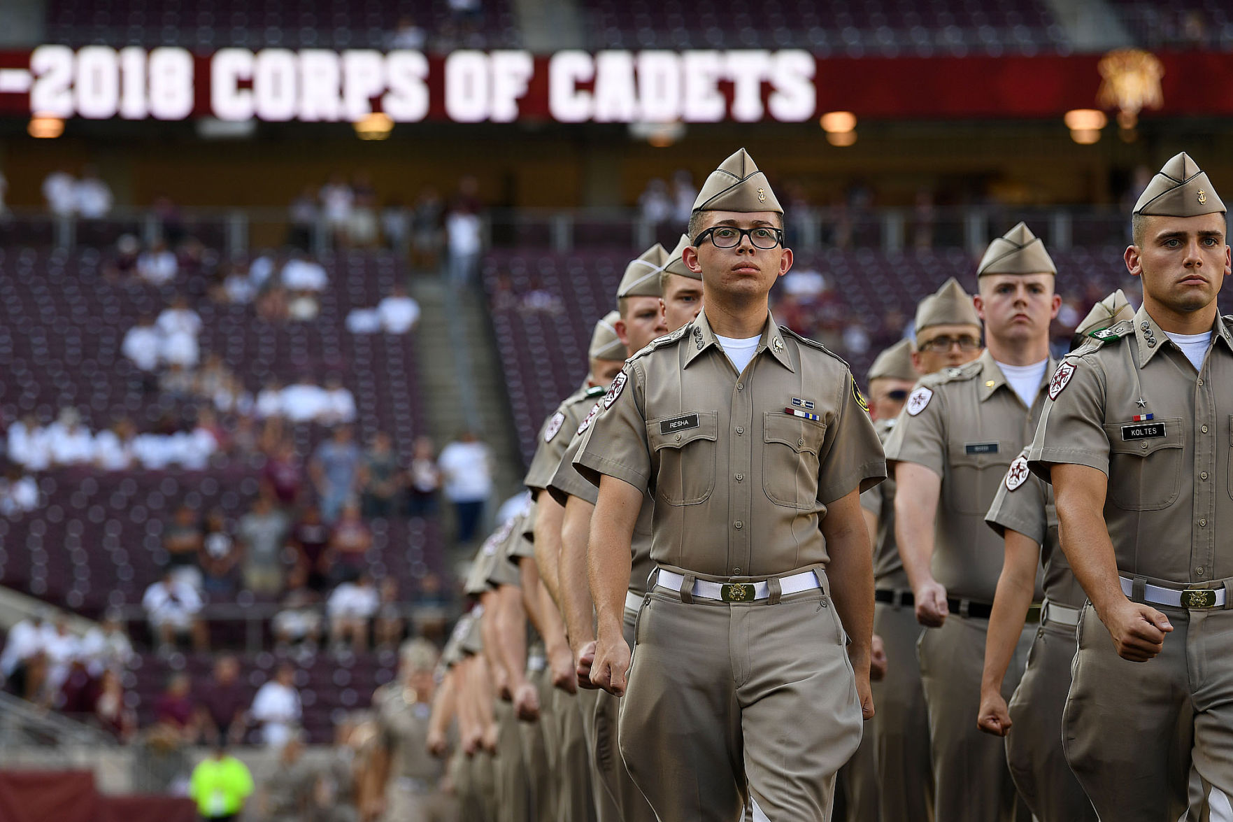 Texas A M Corps Of Cadets Expanded March in Route Through Campus Part Texas A M Corps Of Cadets Expanded March in Route Through Campus Part