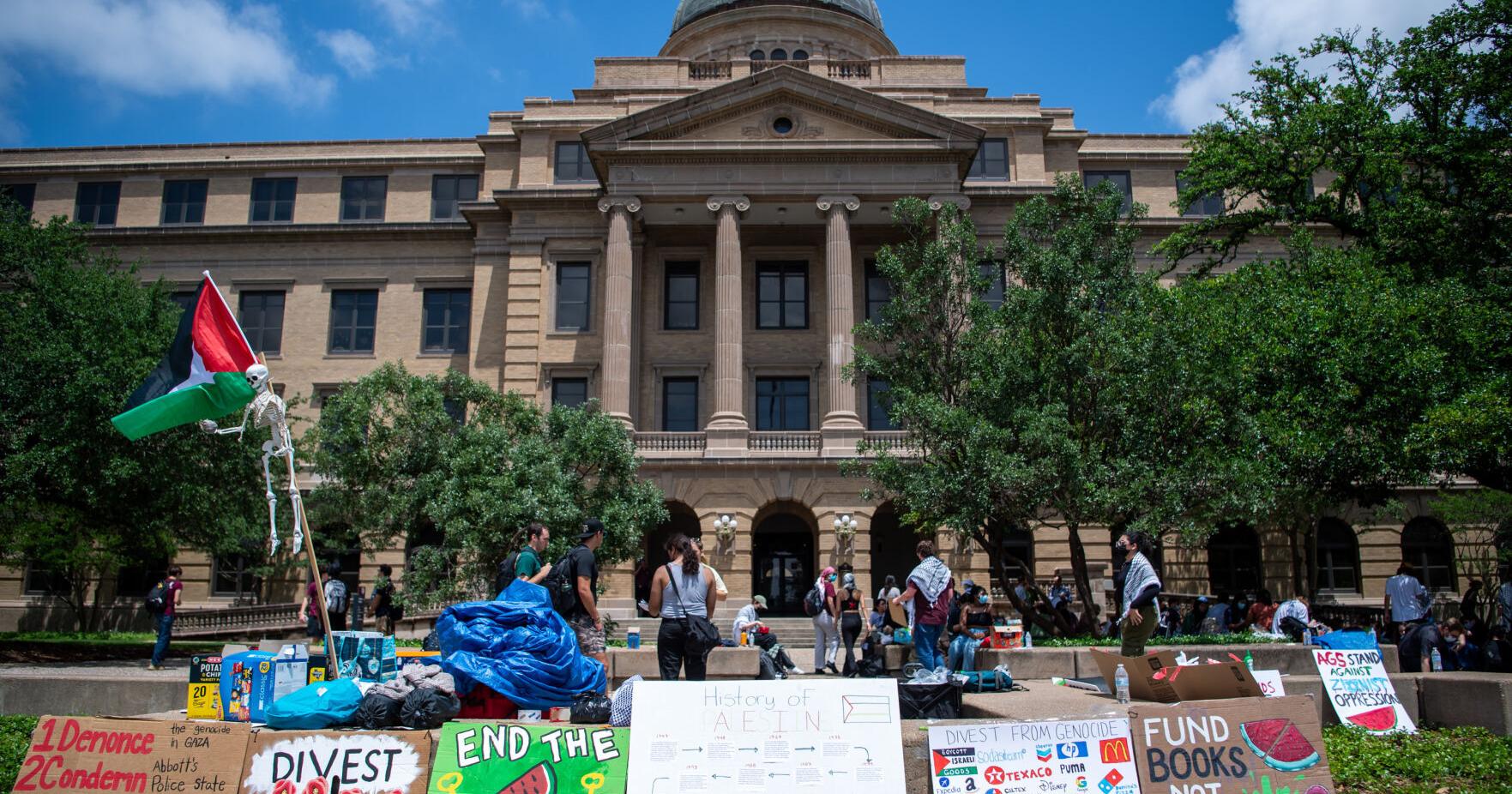 A&M students hold second pro-Palestinian protest - Vimarsana News