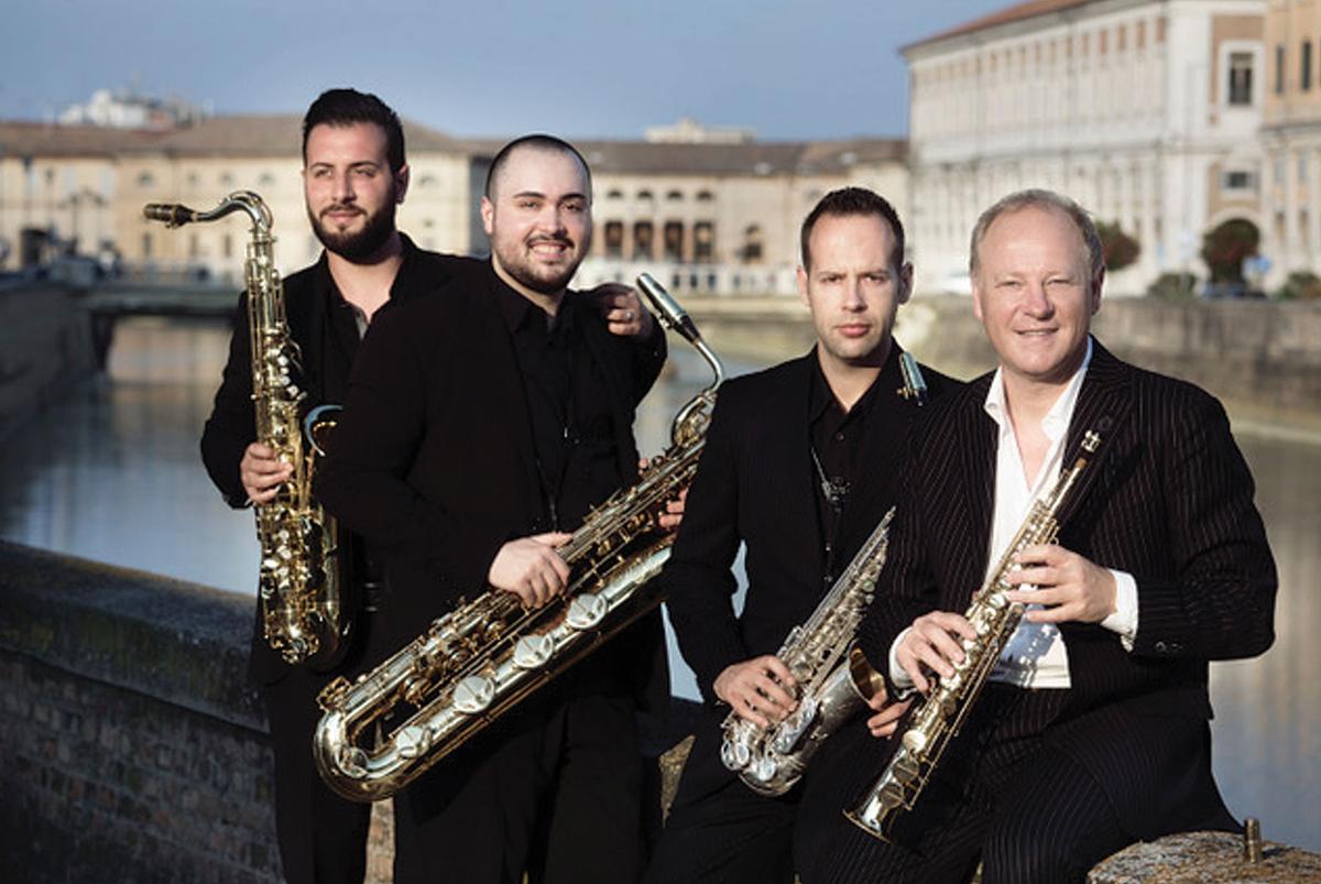 Italian Saxophone Quartet to perform at Friends of Chamber concert