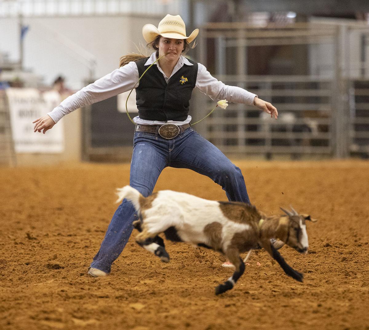 Texas A&M's Lehrmann takes second in barrel racing at Aggies' annual ...