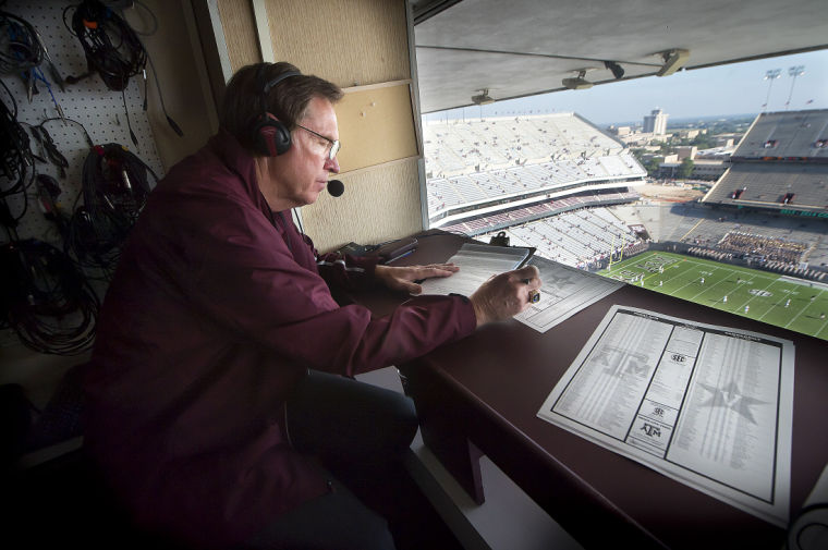 Longtime Texas A&M football announcer Dave South shares memories from