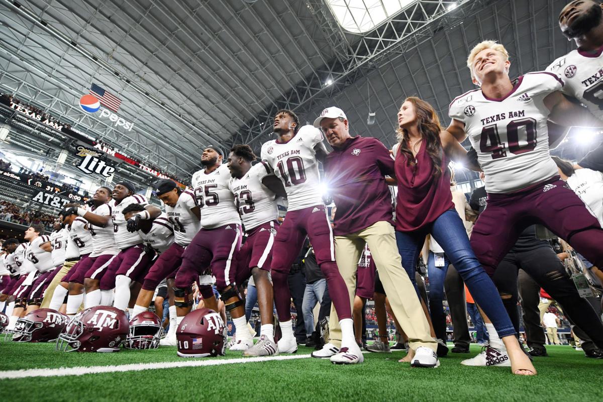 Texas A&M and Arkansas will move back to AT&T Stadium in 2021