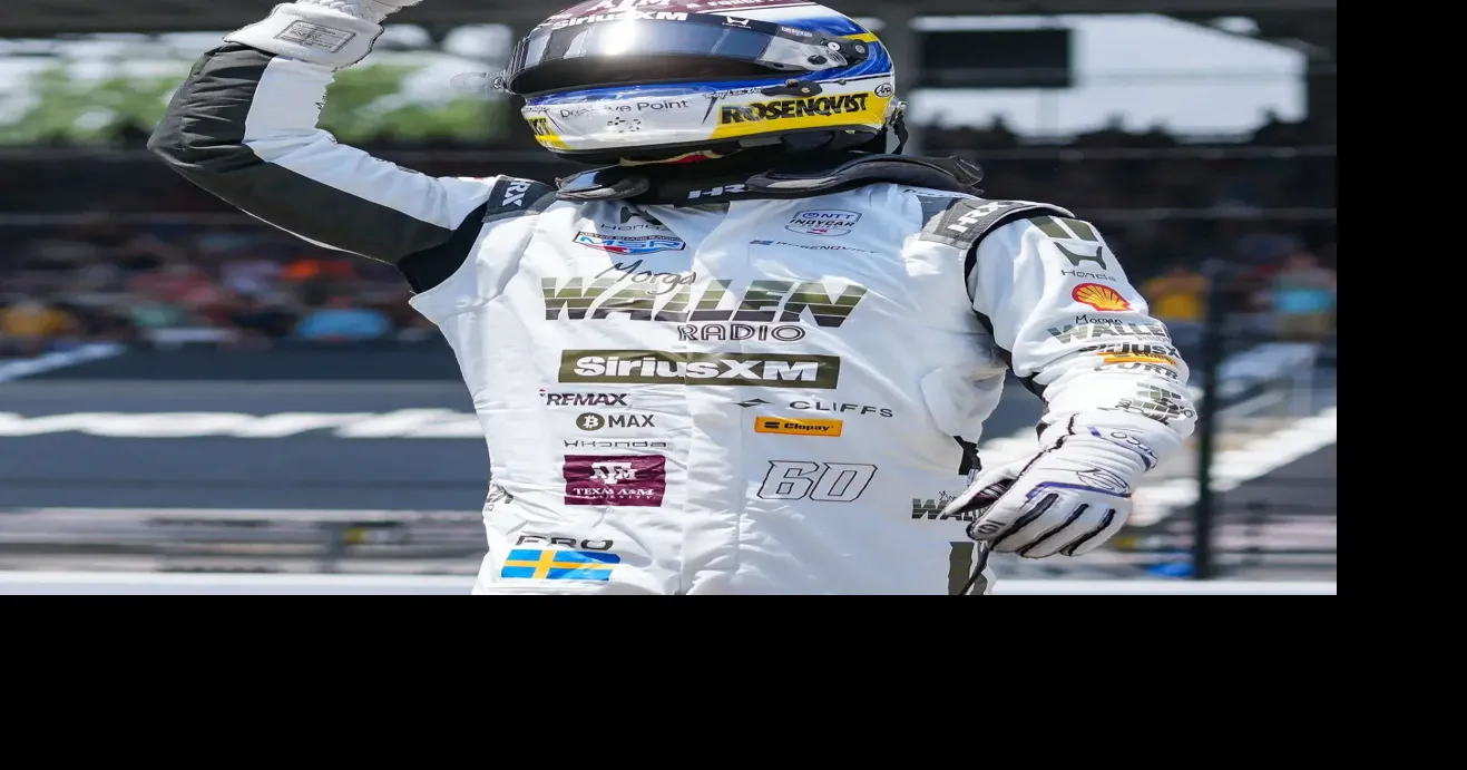 Rosenqvist wins Indy 500 wearing Texas A&M logos