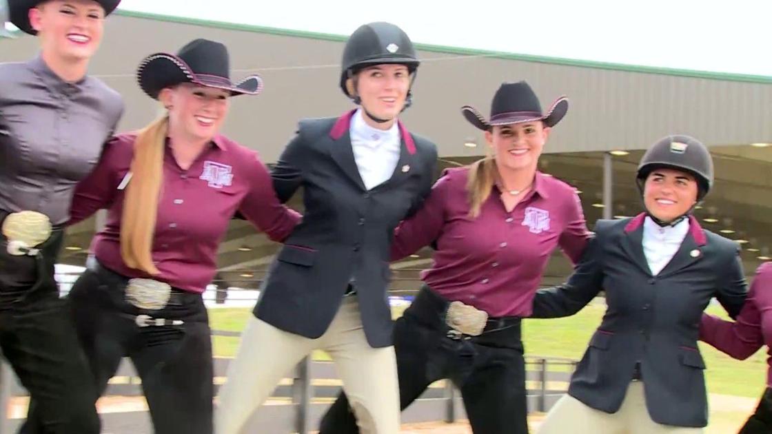 Texas A&M equestrian team wins firstround match at nationals Aggie