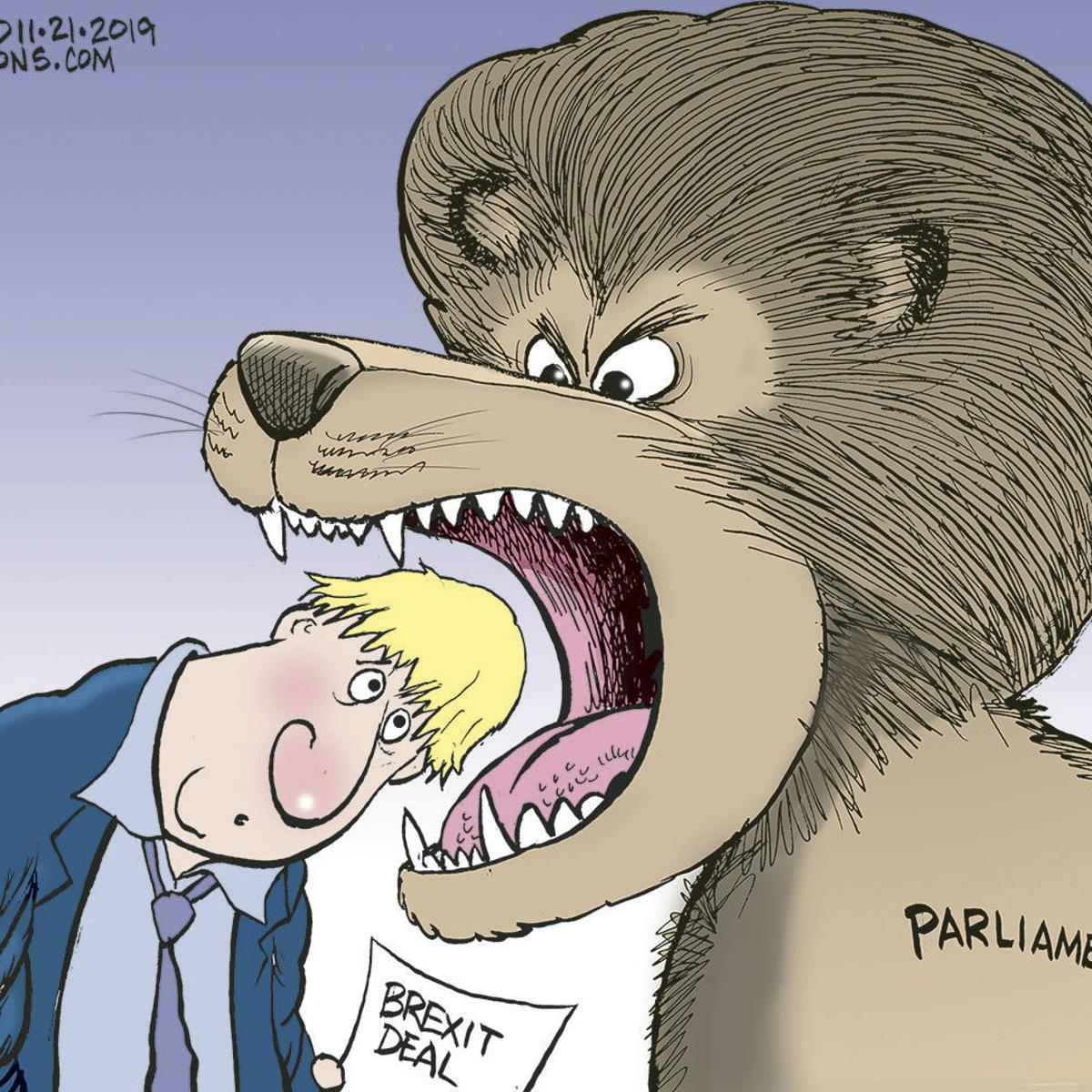 Bruce Plante Cartoon Prime Minister Boris Johnson Cartoons Theeagle Com