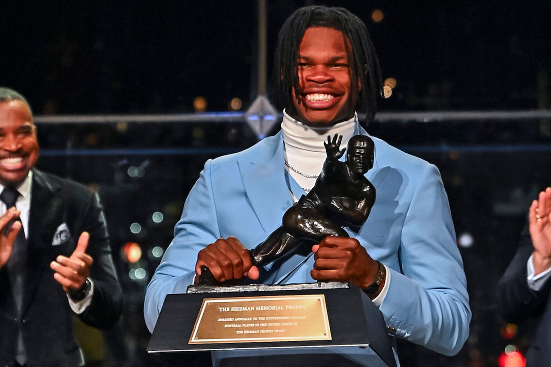 Colorado Two-way Star Travis Hunter Wins Heisman Trophy As College ...