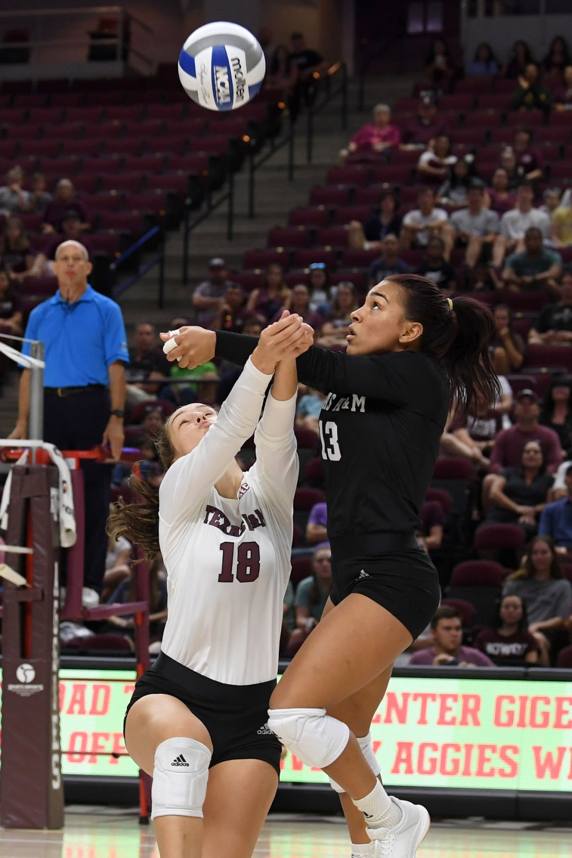 Texas A&M volleyball team shows encouraging signs in exhibition loss to