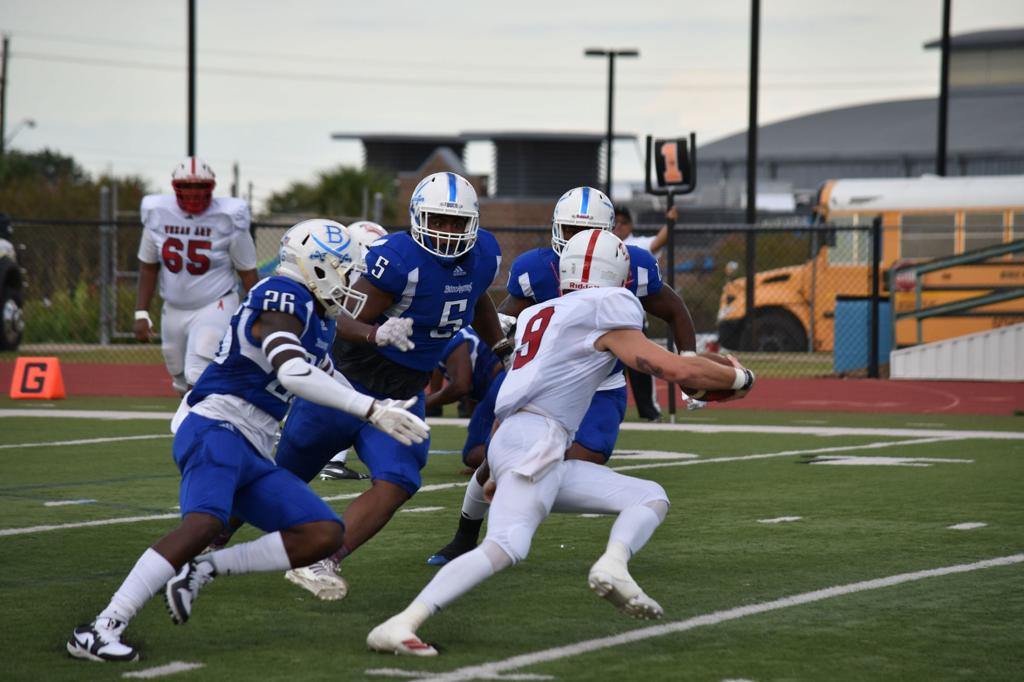 Former A M Consolidated Defensive Lineman Josh Ellison Shines In