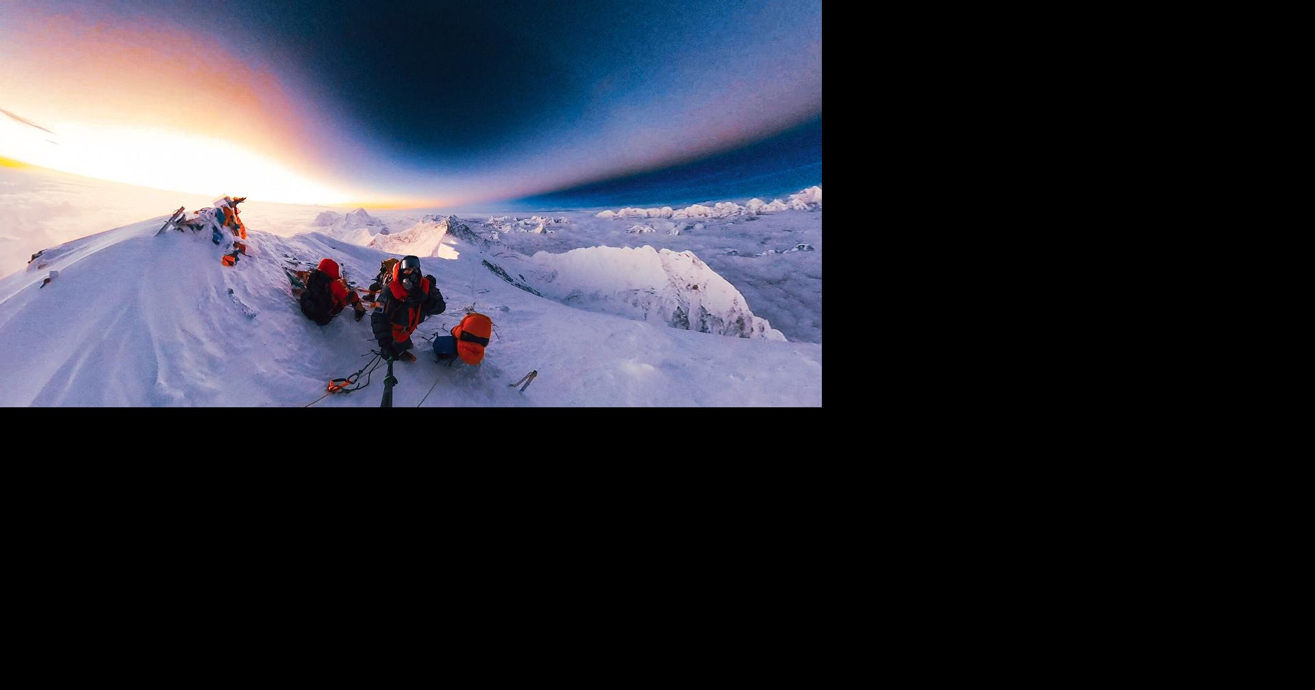 Texas A&M medical student Patrick Monday summits Mt. Everest