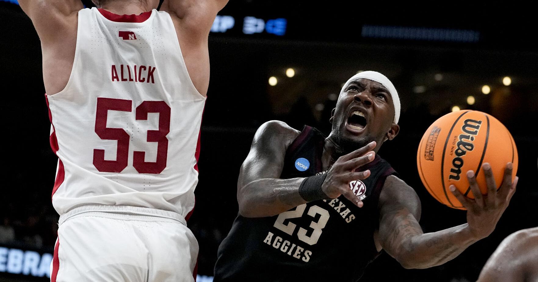 Texas A&M downs Nebraska in first NCAA Tournament win of Buzz Williams era - Vimarsana News