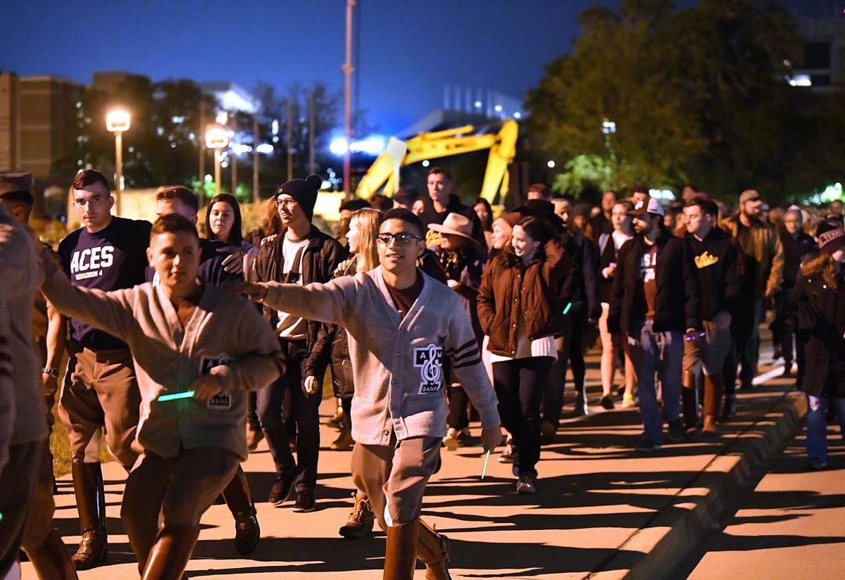 Senior Aggies Reflect On Time As Students University S History During Elephant Walk Local News Theeagle Com