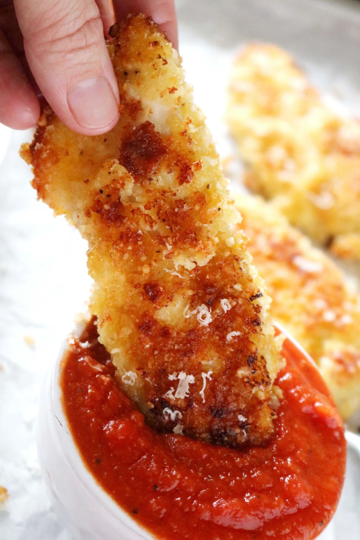 Kids will love baked Parmesan chicken dippers | Food | theeagle.com
