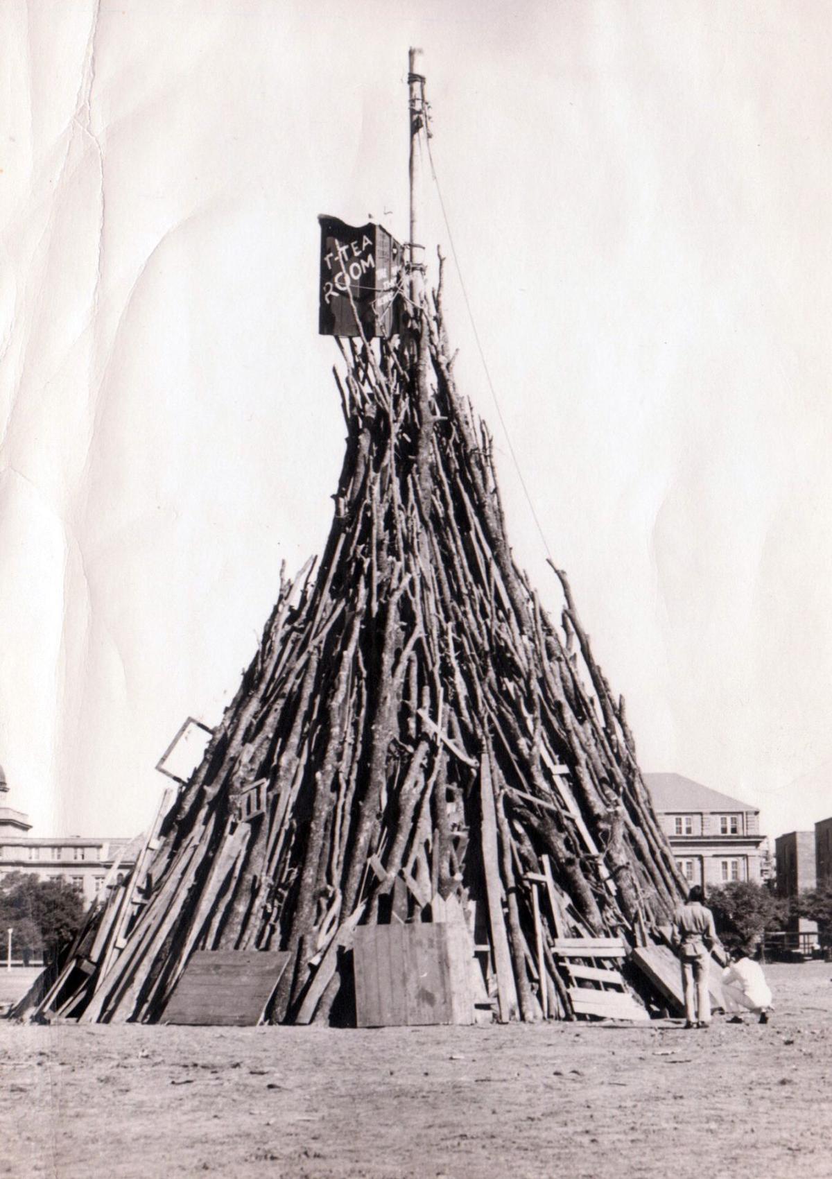 Through the years Aggie Bonfire Featured