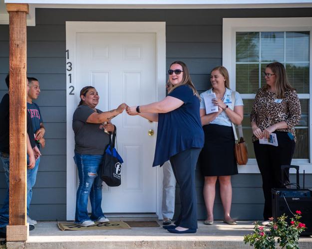 Bryan family receives new home from Habitat for Humanity