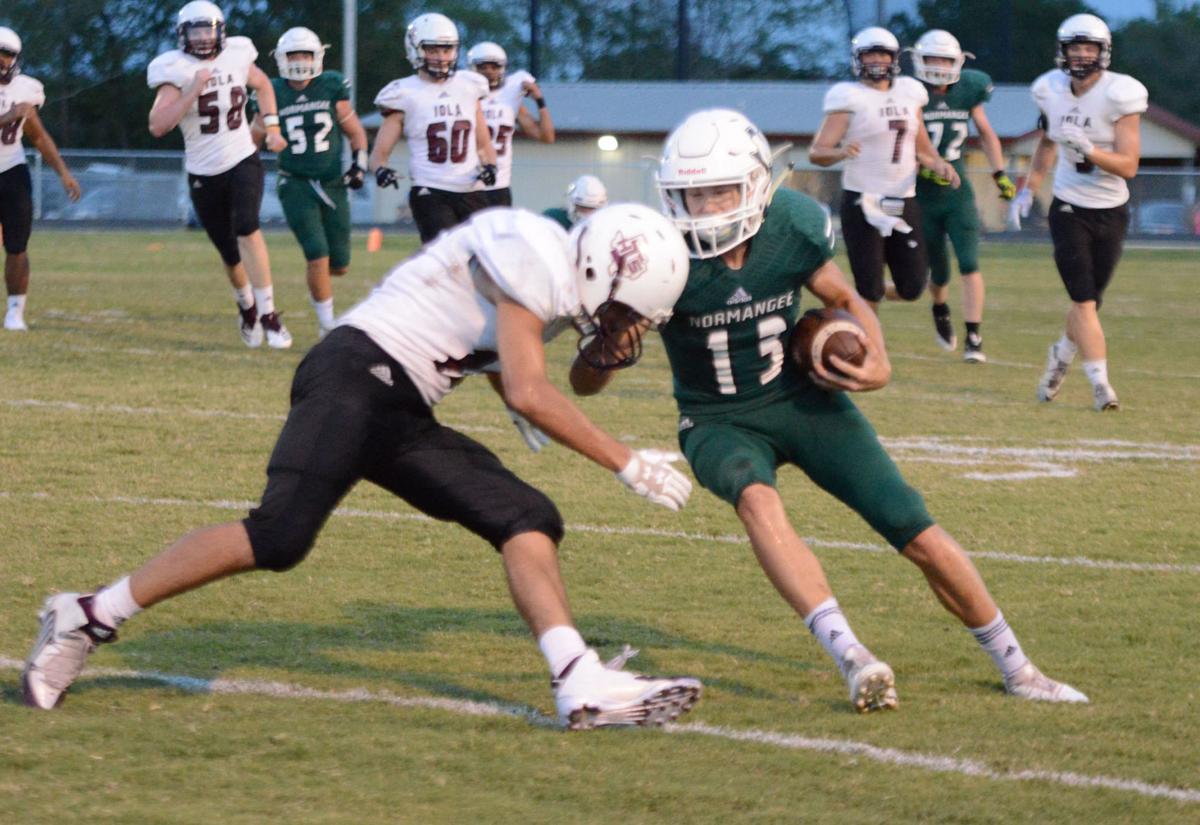 Iola vs. Normangee football