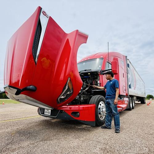 TSTC teaching students, residents to master commercial driving safety and skills