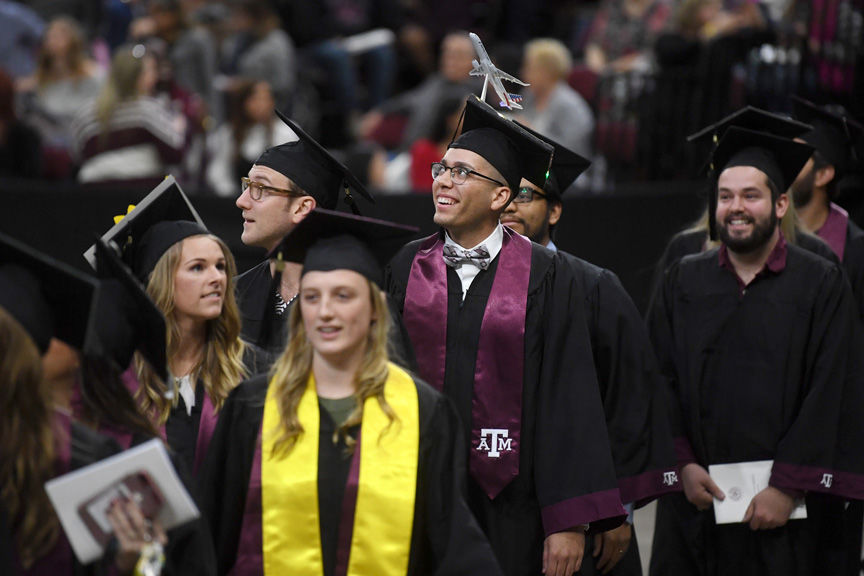Texas A&M recognizes record number of graduates; 48 Corps cadets