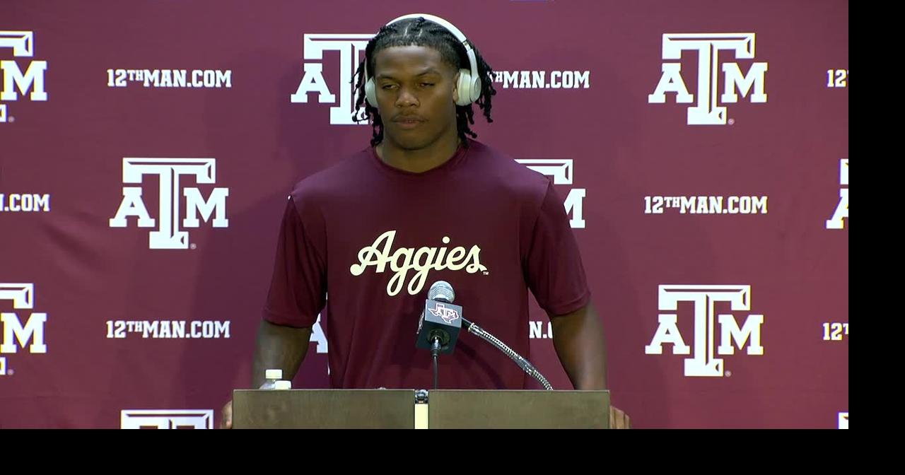 Texas A&M WR Isaiah Horton discusses win over Missouri State