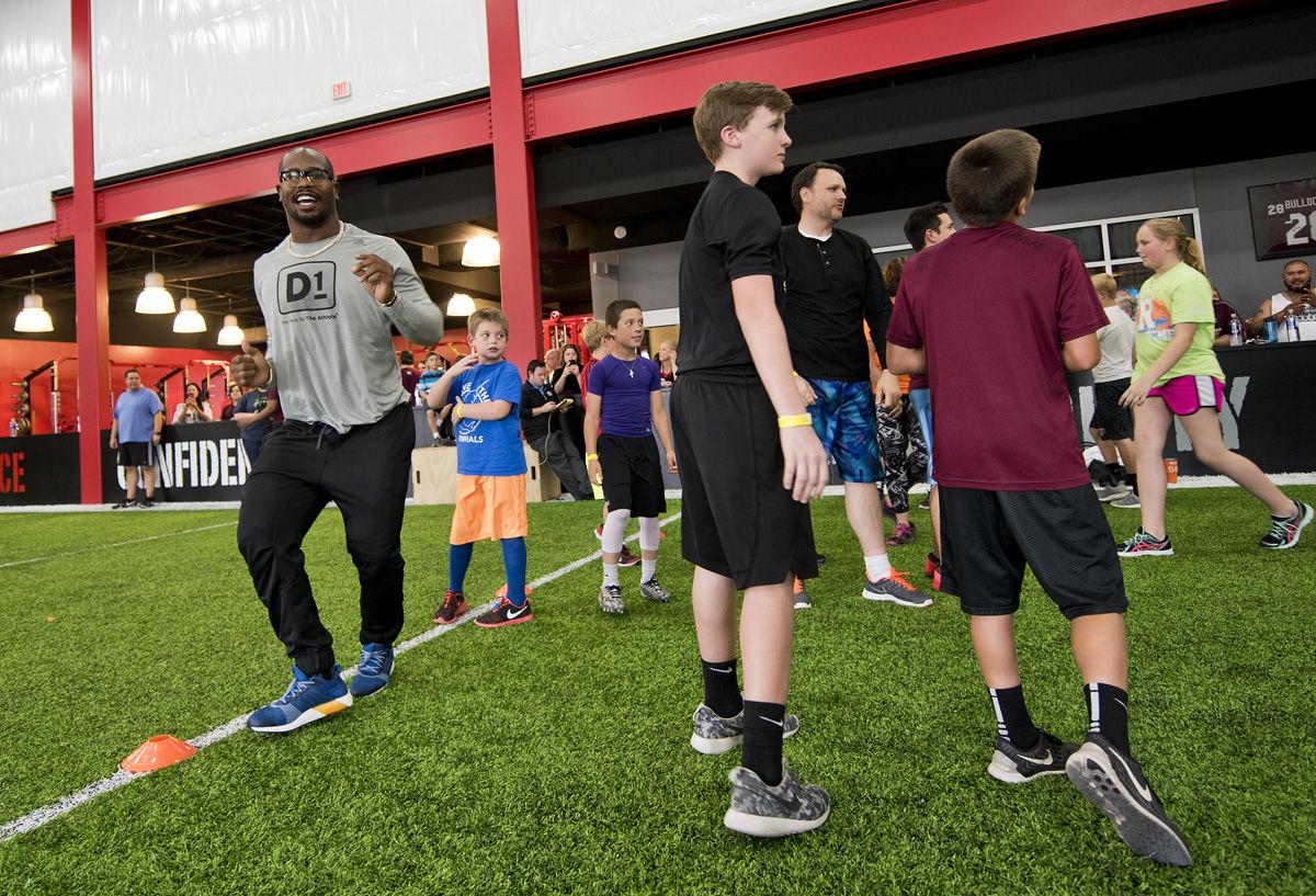 Training at D1 Sports Training Gallery