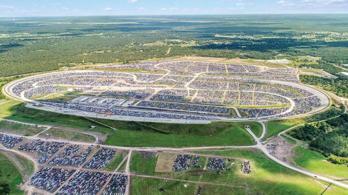 Vehicles Flooded By Harvey Await Their Fate At Insurance