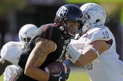 A M S Mike Evans Plays Big Role As Freshman Football Theeagle Com