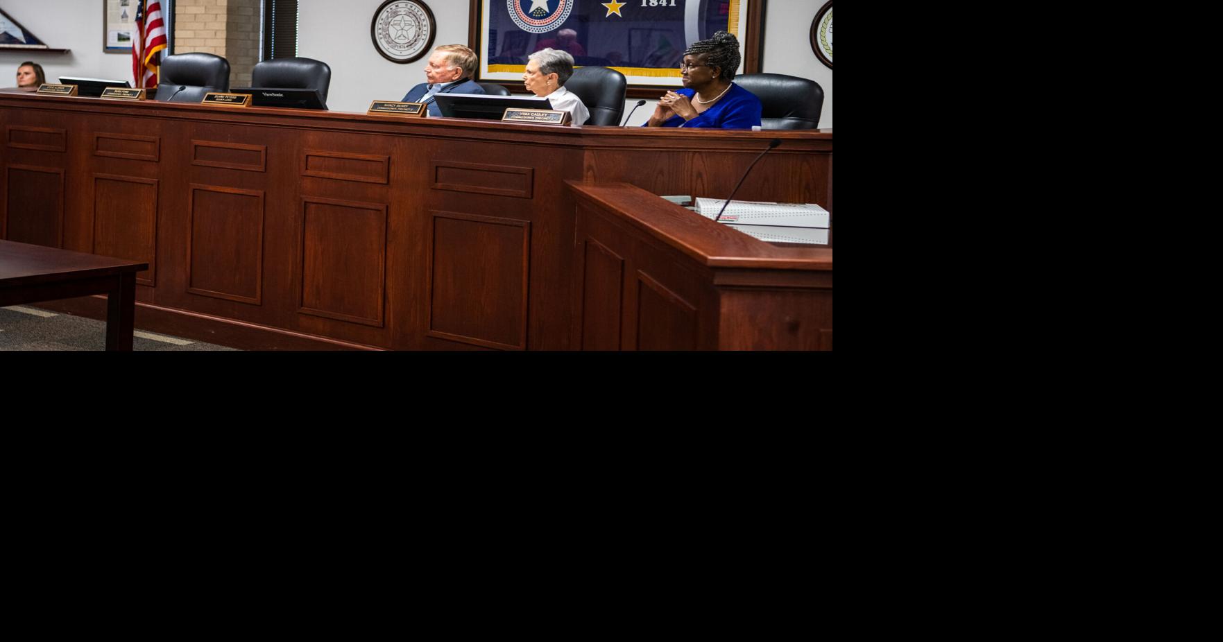 Absent Brazos County commissioners hold up vote on property tax rate