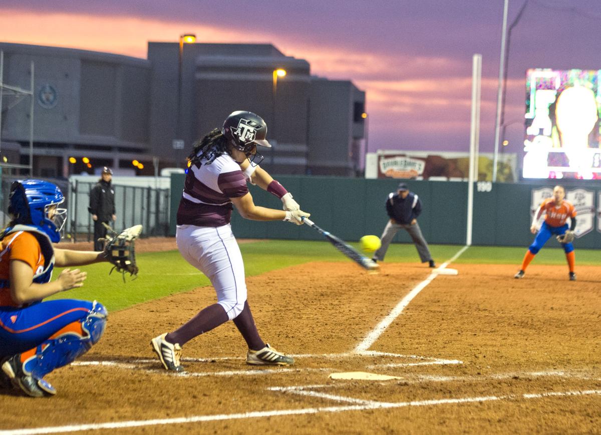No. 19 Texas A&M softball team run rules Sam Houston 91 Softball