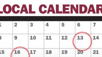 Calendar For Friday Local News Theeagle Com