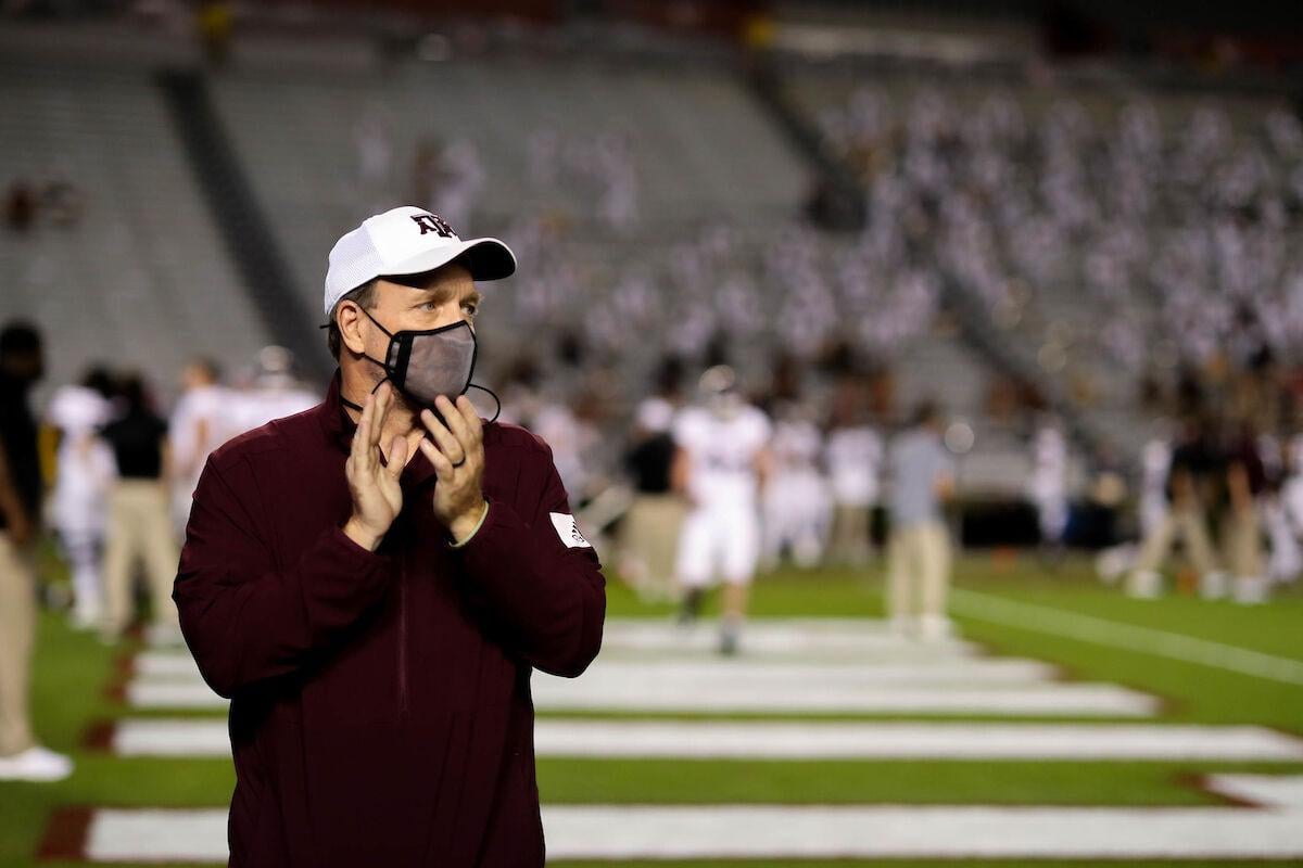COLUMBIA, SC - 20201107 - Texas A&M Aggies Football vs. South Carolina Gamecocks