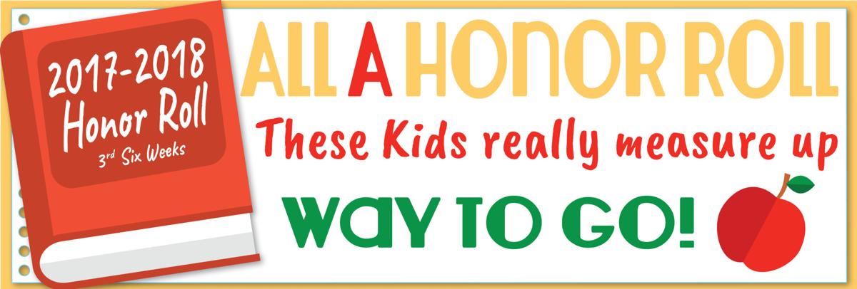 Bryan College Station Honor Roll Third Six Weeks Local