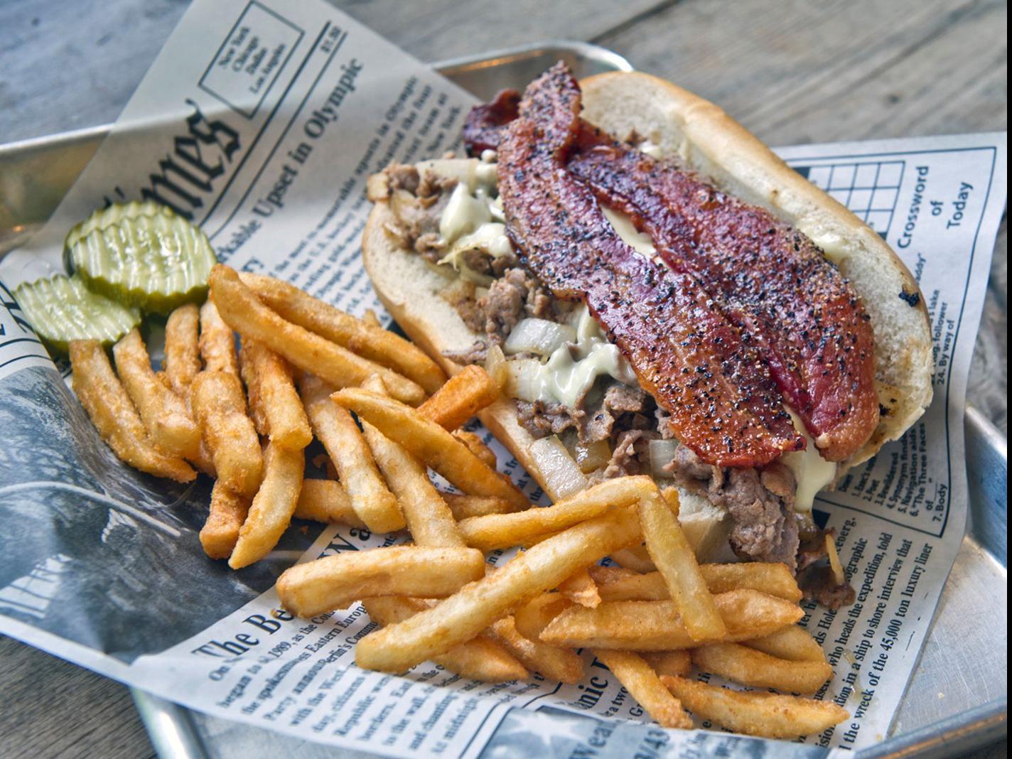 Dining The Redneck Philly Steak At Hullabaloo Diner Brazos 360