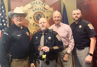 Sheriff's Deputy Promoted To Sergeant | Brazos Life | Theeagle.com