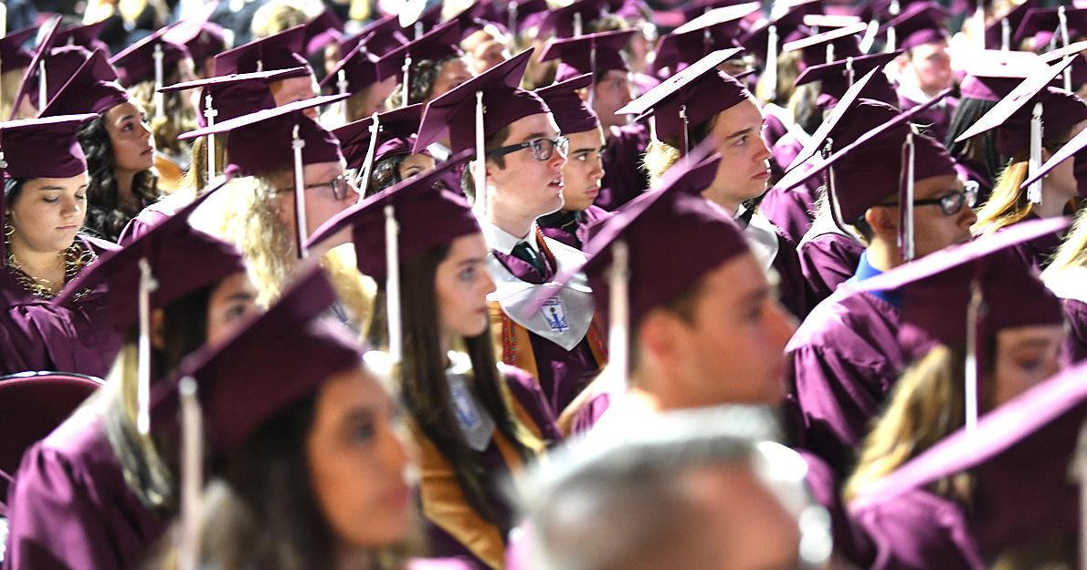 A&M Consolidated High School graduation ceremony