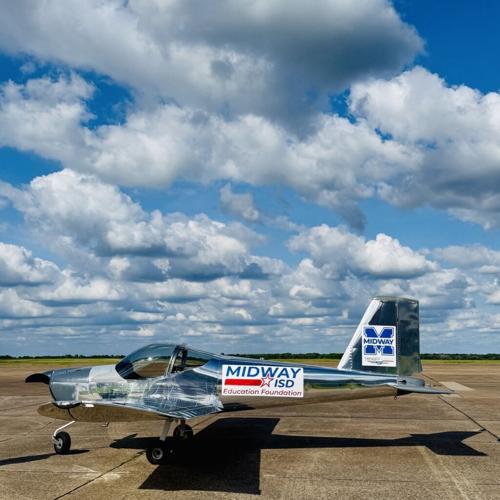 TSTC, Midway ISD Education Foundation come together to commemorate student airplane project