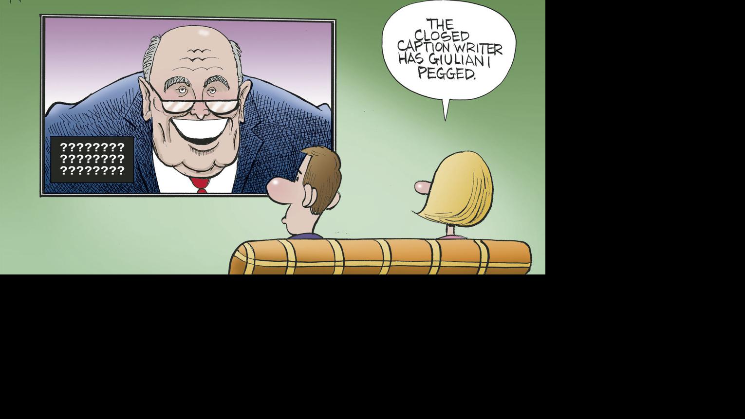 Bruce Plante Cartoon: Rudy Giuliani | Cartoons | theeagle.com