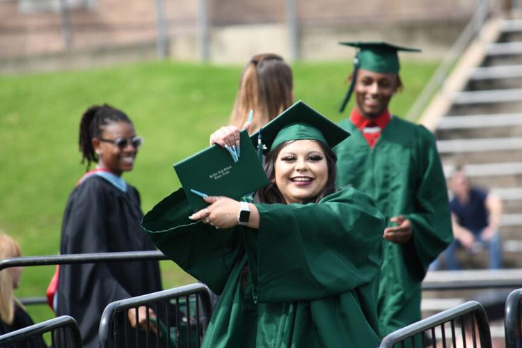 Rudder, College Station high schools hold rain-delayed graduation ...