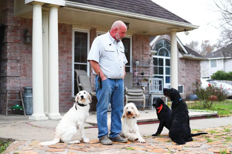 Terry and Nancy Cadle Training dogs for families in need