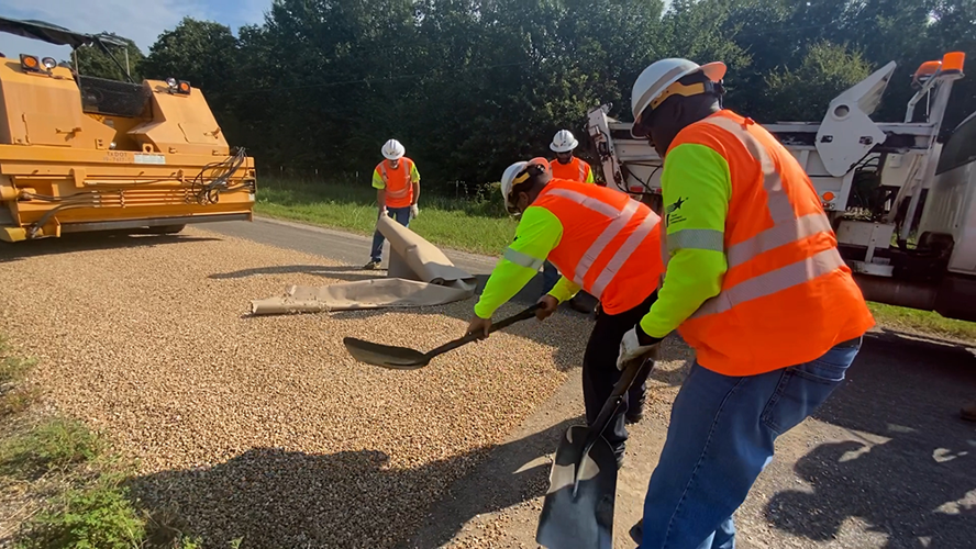 Local crews take the wheel