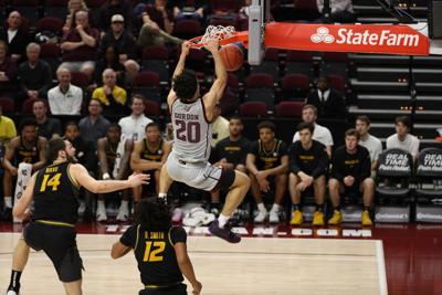Texas A M Men S Basketball Team Uses Power Game To Beat Missouri