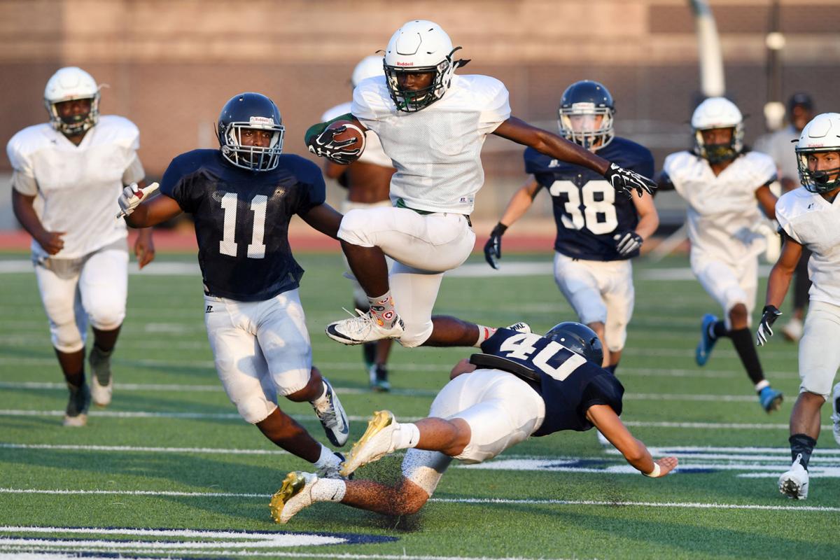 Bryan Rudder Get Plenty Out Of Last Football Scrimmage Football