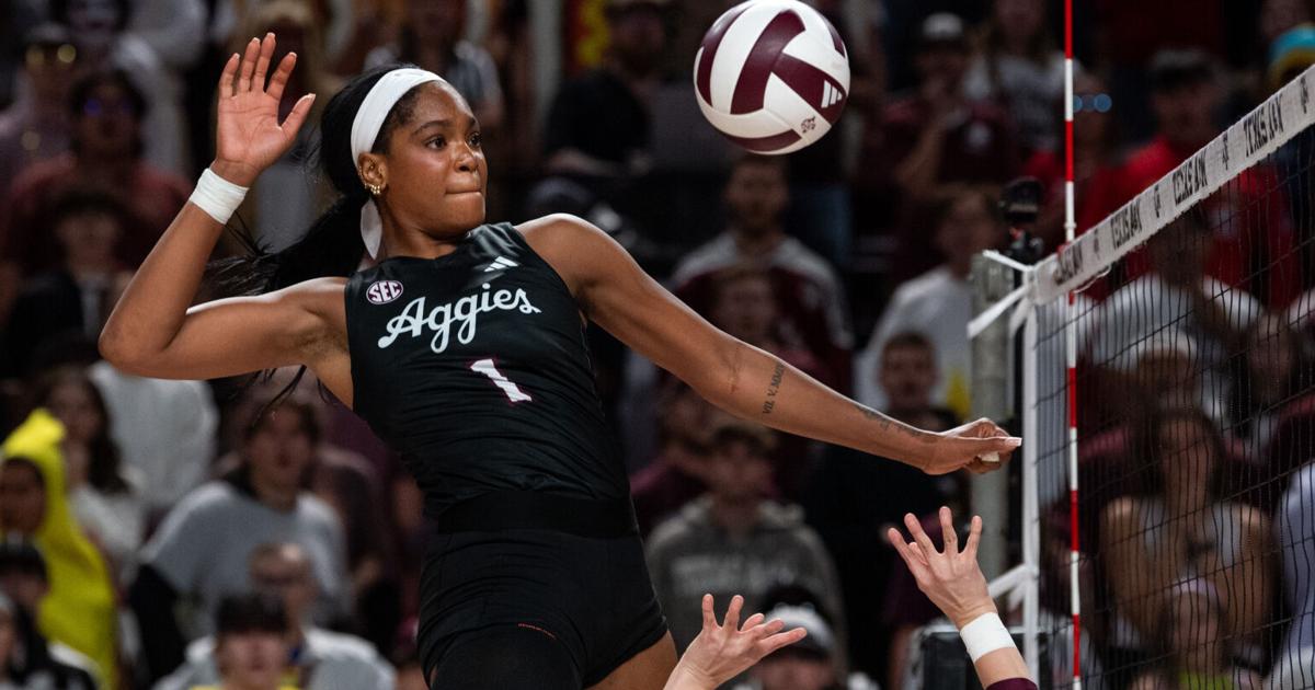 Addi Applegate Pair of Aggie volleyball players earn weekly SEC honors