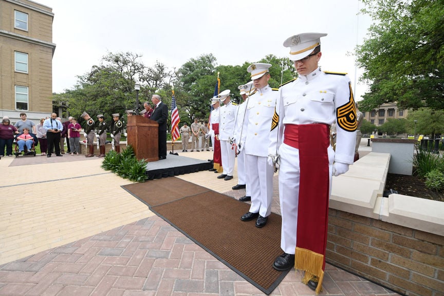 Spirit Plaza dedication