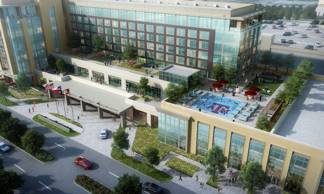 Αποτέλεσμα εικόνας για e Doug Pitcock ’49 Texas A&M Hotel and Conference Center