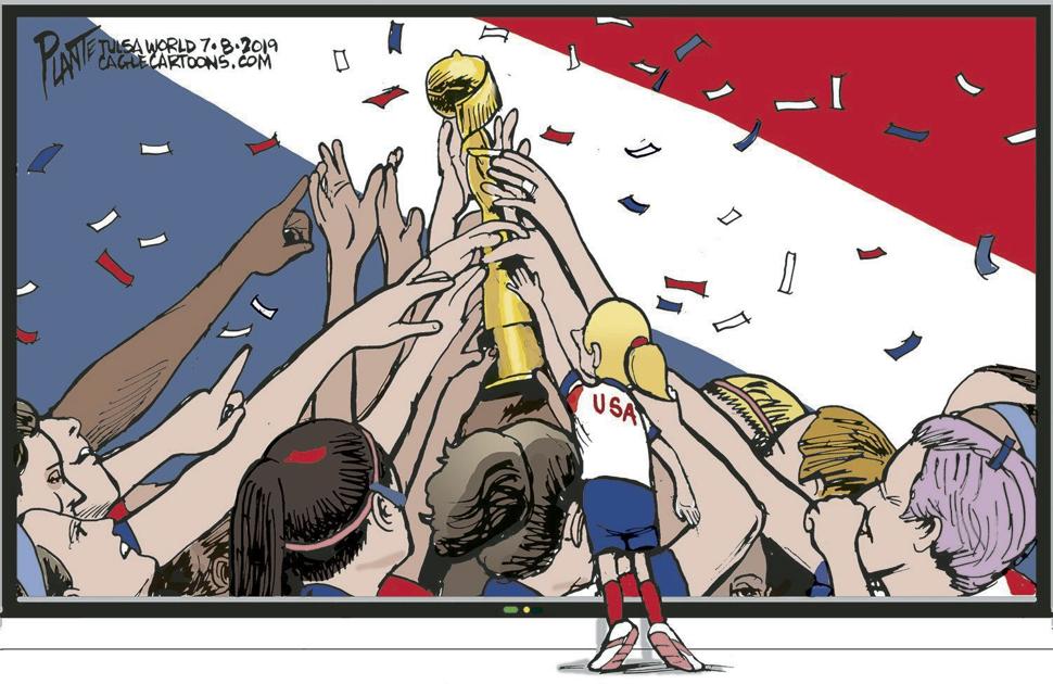 Bruce Plante Cartoon World Cup Champions Cartoons