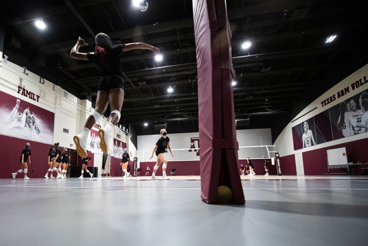 Texas A&M Volleyball Practice